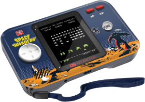 Mini consola retro de space invaders